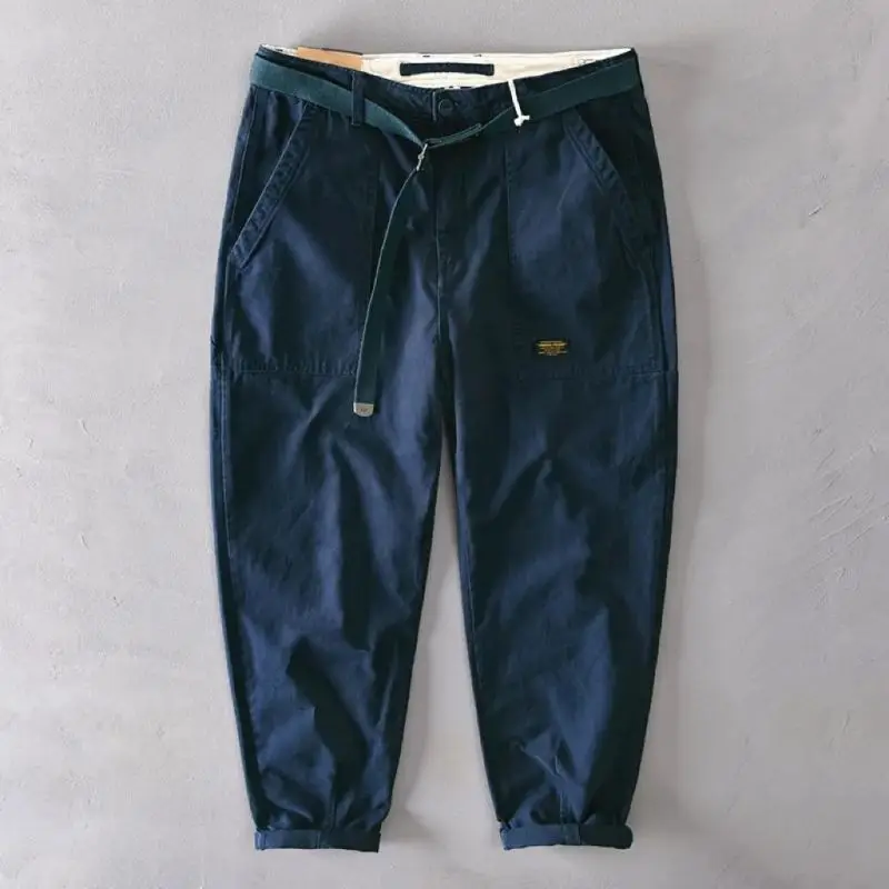 Crosshatch - Jeans De Estilo De Combate De Pierna Recta Regular Para Hombre, BNWT, Darkwash