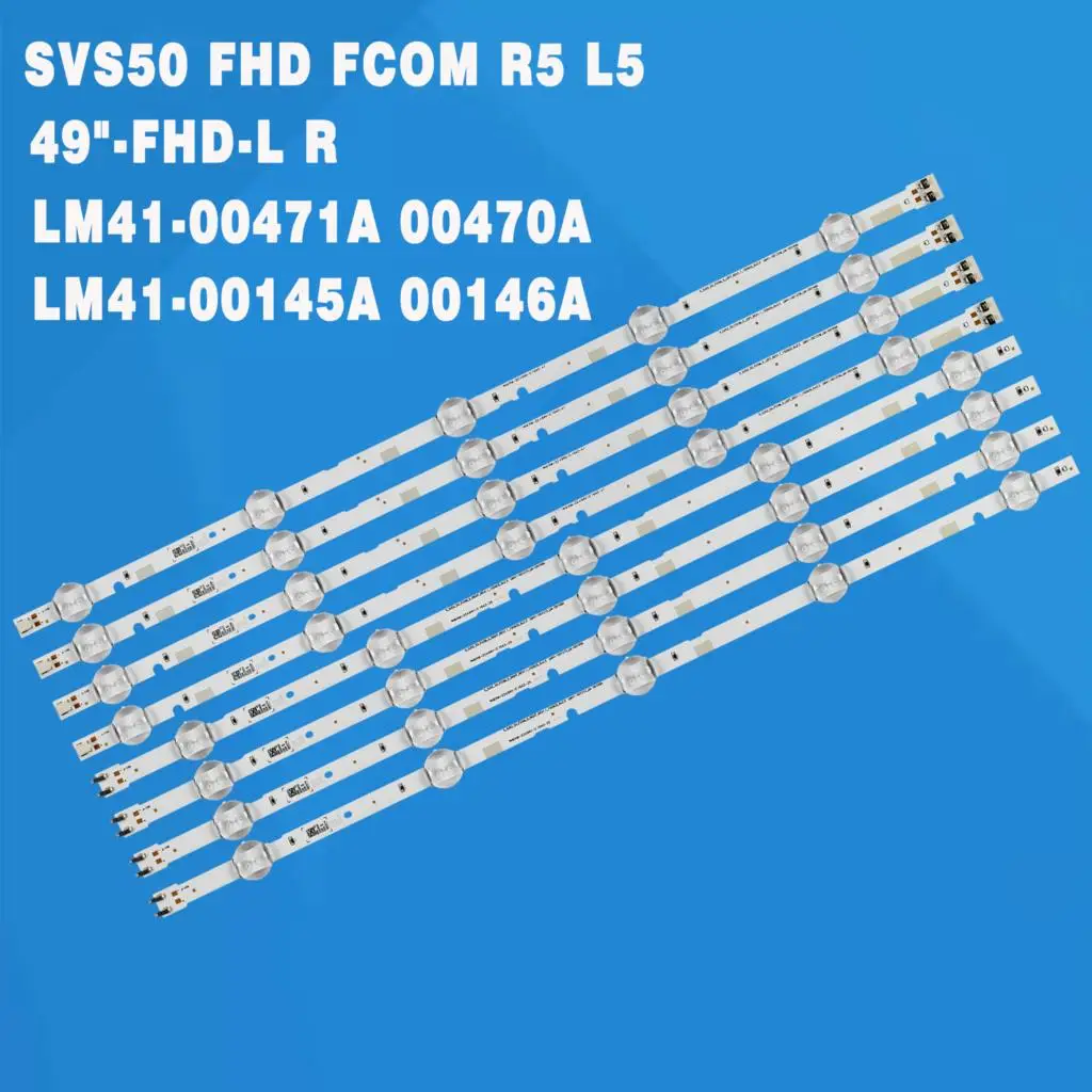 

50 комплектов светодиодных лент для Samsung 50 49 "UN49j5200 UN49J5290 UN49J5290AG HG49NJ477 UN50J5200 49 фотоблесток 46572A