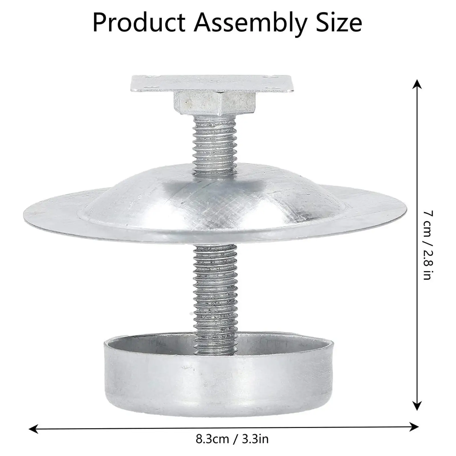 Beehive Stand Feet Argent Stainless Steel Beekeeping Tool for Beekeeper Hive Foundation Support