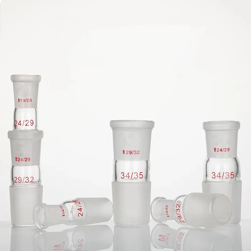 14/23 19/26 24/29 29/32 Female to 19/24/29/34/40/50mm Male Glass lab glass adapter Glass Reducing Transfer Adapter Glassware Laborotary