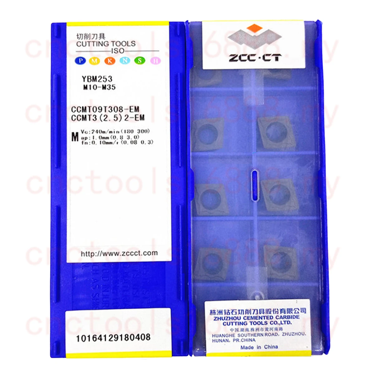 Zcc.Ct Ccmt060204 Ccmt060208 Ccmt09T304 Ccmt09T308 Ccmt120404 Ccmt120408 Ybg205 Ybm253 Ybg202 초경 인서트 Ccmt 인서트