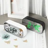 Sleek and Minimalist White LED Alarm Clock with Temperature Display and Night Light – Ideal for Student’s Bedrooms and Desks 4