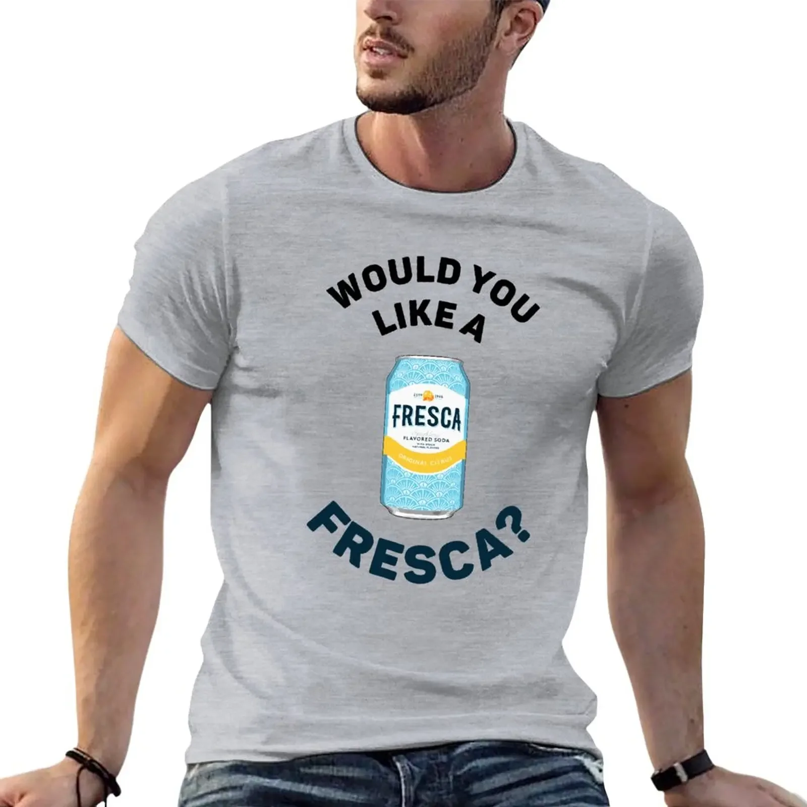 

Would you like a Fresca T-Shirt animal prinfor boys korean fashion men clothings