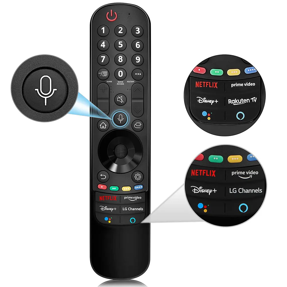 Genuine LG MR21GA Magic Motion Voice Remote Control for OLED and LED TV  models