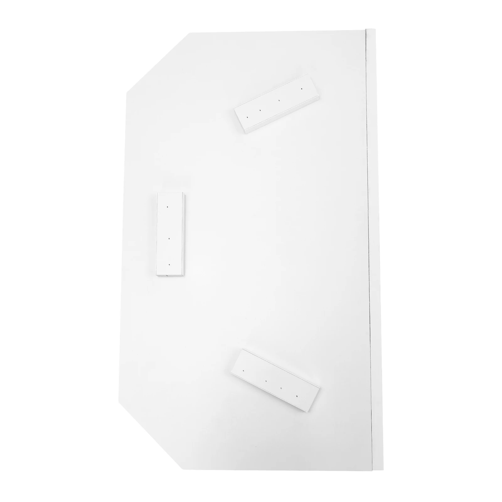 Foldable Tabletop Podium, Portable Desktop Lectern, Teacher Speaker Desk Lectern For Churches, Classrooms, Homes, Schools White 4