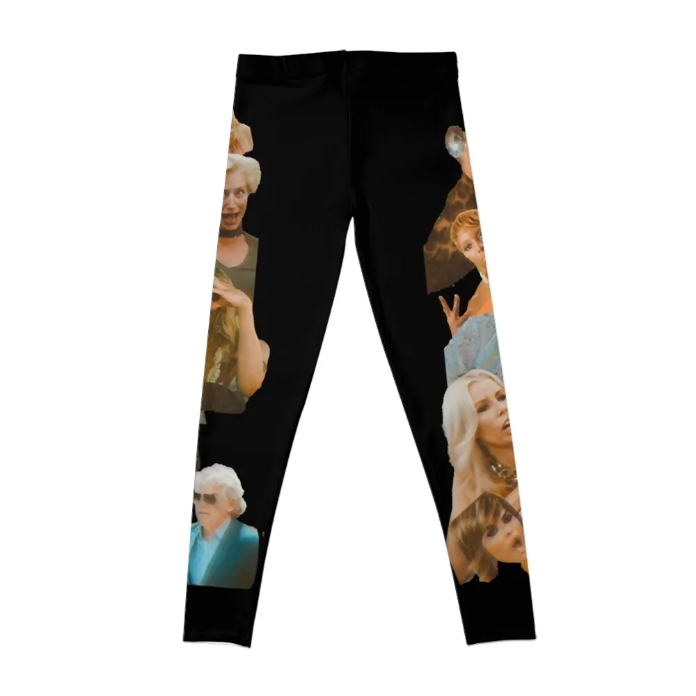 Beautiful Model Real Housewives Collage Awesome For Movie Fans Leggings Women sportwear Womens Leggings