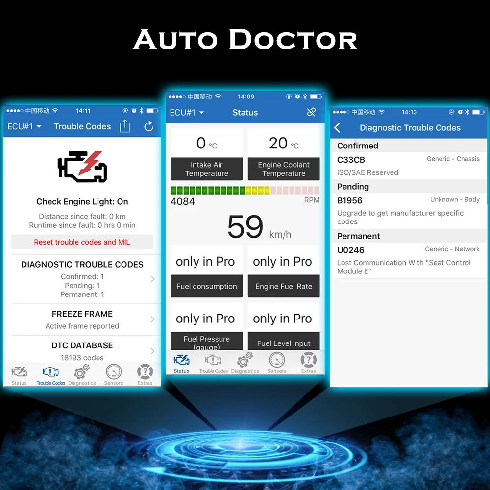 Viecar ELM327 V1.5 Bluetooth 4.0 OBD2 Car Autosanner Diagnostic Scanner Tool function as Mini ELM 327 for Android IOS, obd2 scanner,system diagnostic tool