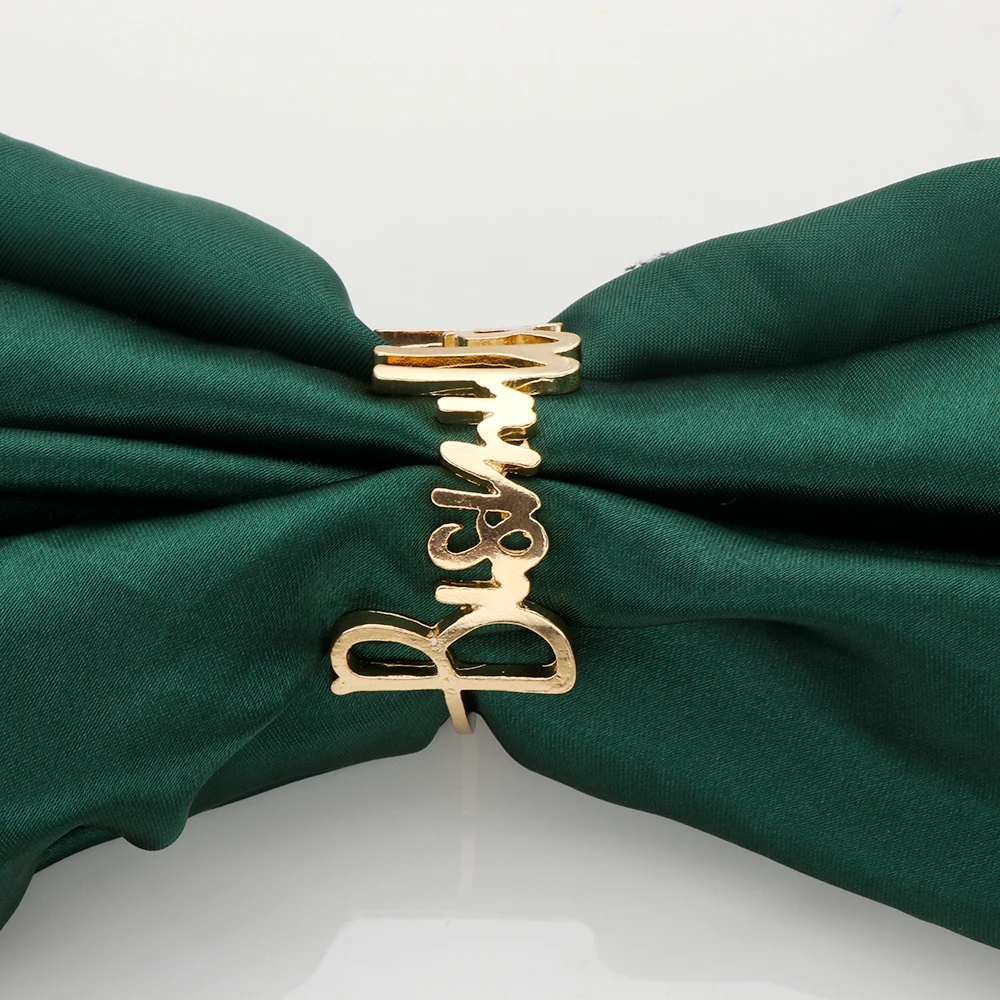 1pc Napkin Holder 42mm Alloy Metal Napkin Rings For Wedding Table