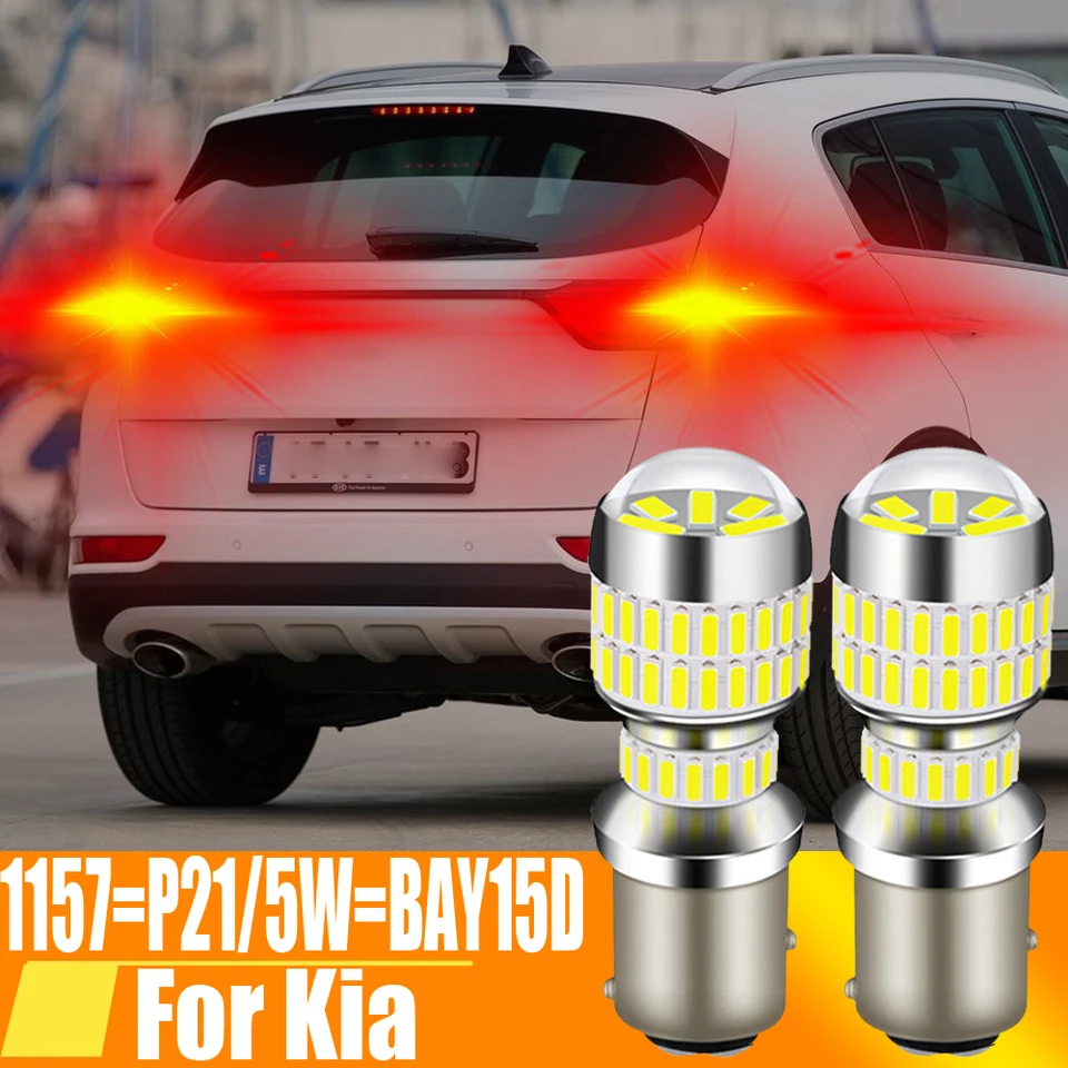 1157 P21/5W BAY15D 7528 Led Brake Lights Stop Bulb Diode Tail Lamp 12v For  Kia Sportage Rio 3 4 Sorento Ceed Stonic Soul Picanto - AliExpress