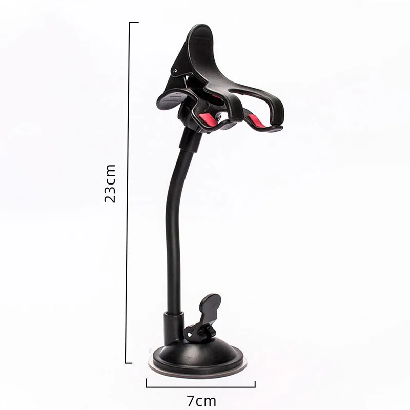 Supporto per telefono cellulare per auto Supporto universale per ventosa per cruscotto girevole a 360 gradi Supporti per parabrezza GPS Dispositivo di staffa di supporto pieghevole automatico - Image 6