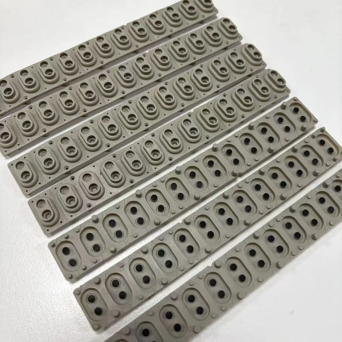7PCS Rubber Strips For Roland EP9 JV JX JW50 VA7 A37 AX7 EP G70 D50 S-50 D10 D20 E-86 AX1 AX7 Korg SD1 X5 X5D N264 IS40 IS50 — view 3