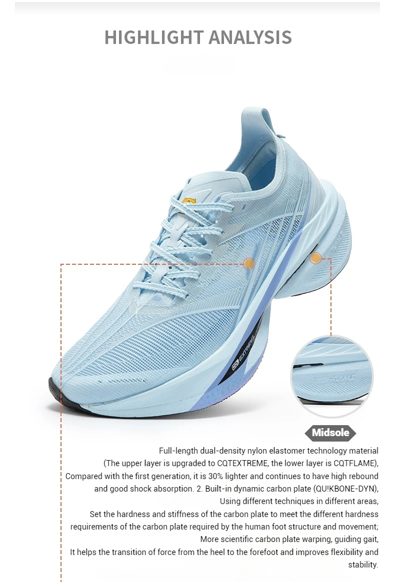 361 Degrees Furious 2.0 Sole Design