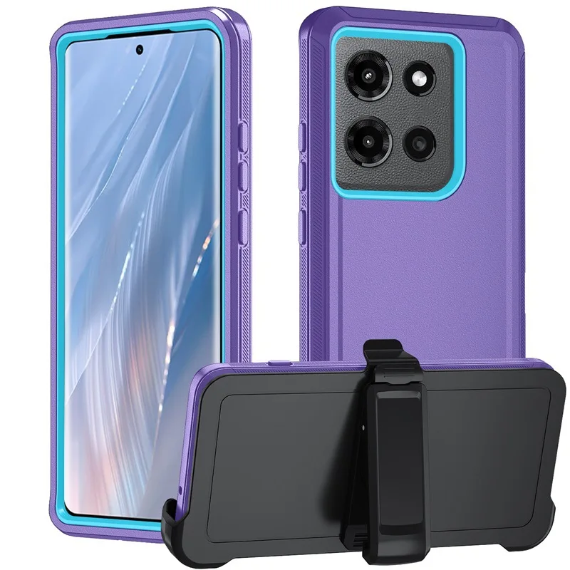Heavy Armor Rugged Shockproof Case with Defender Belt Clip