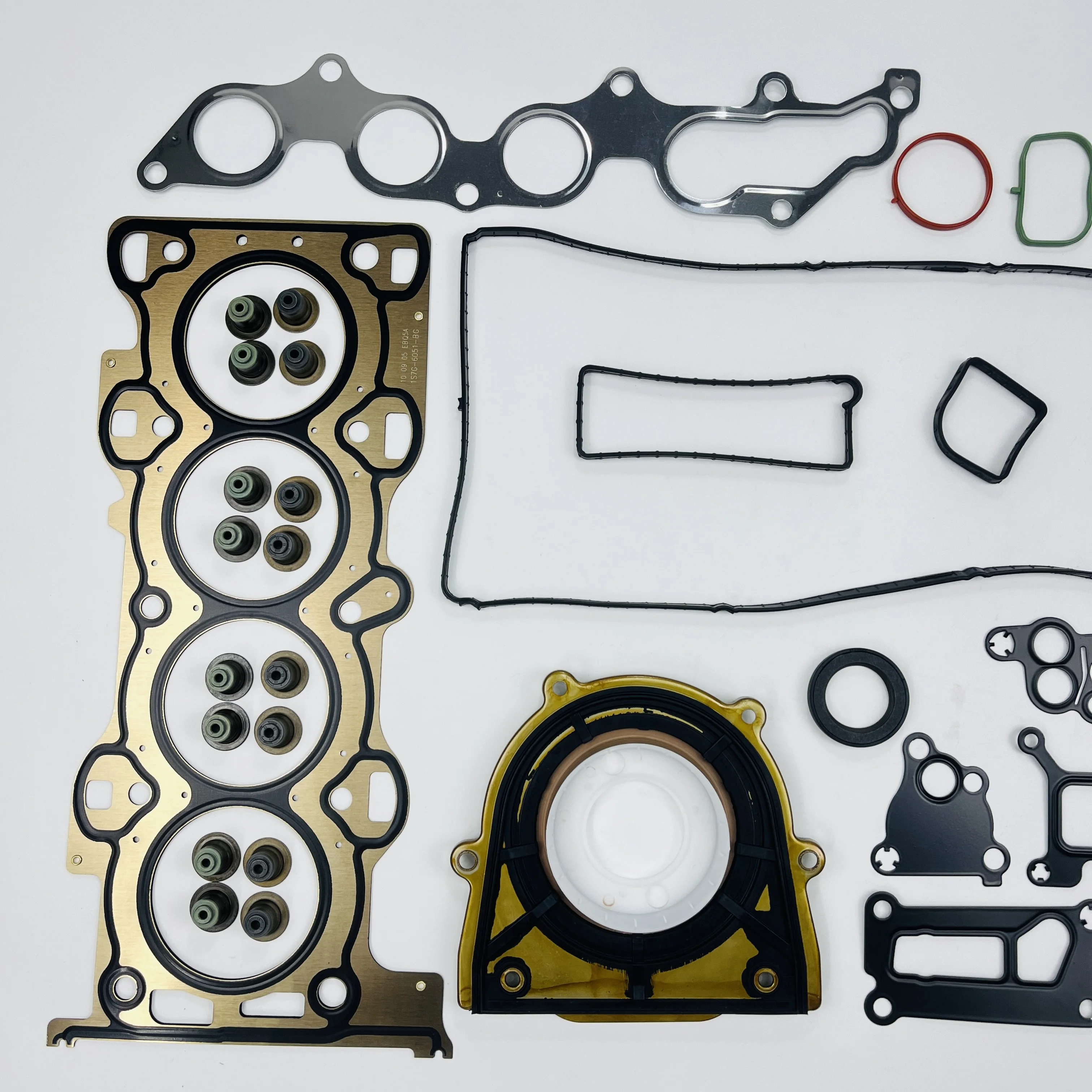 Engine Gasket Kit Seal Gasket Engine Overhaul Kit 3S4G-6013-AC For Ford-Focus 1.8Engine sealing gasket