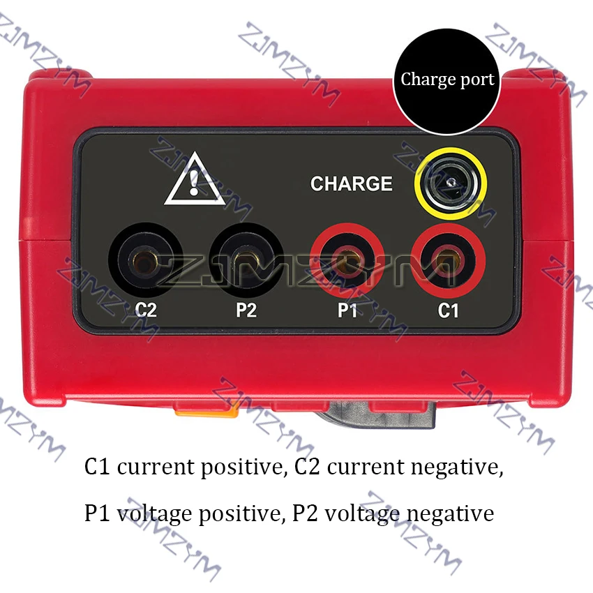 ETCR3640 Microhmmeter 1u&Omega;-200&Omega; Clamp Grounding Resistance Tester For Transformers Windings Micro Ohmmeter Ground Grid Pole