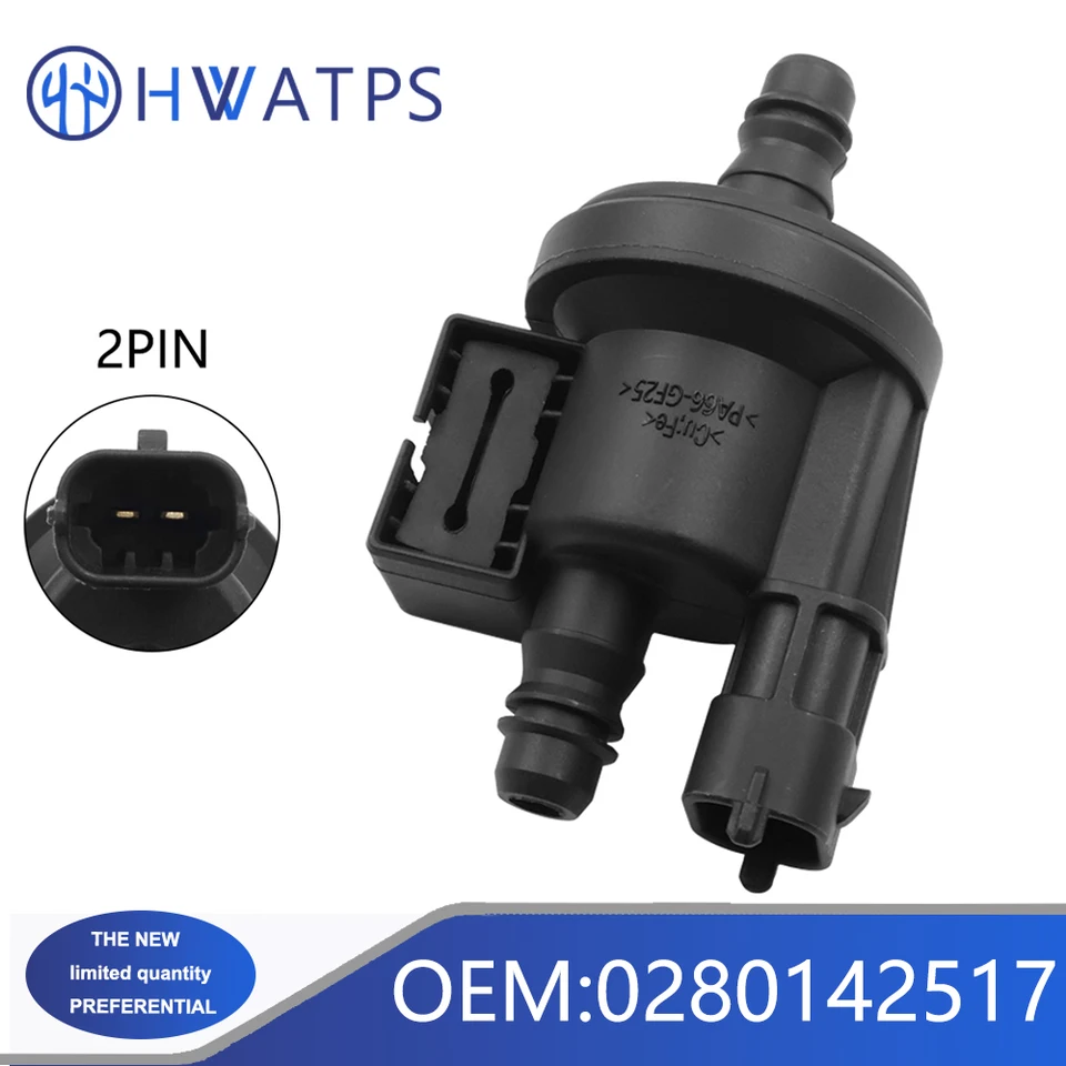 EVAP Purge Valve For Ford Fiesta, Focus, Jaguar - Part# C1B1-9G866-AA - 1 Year Warranty