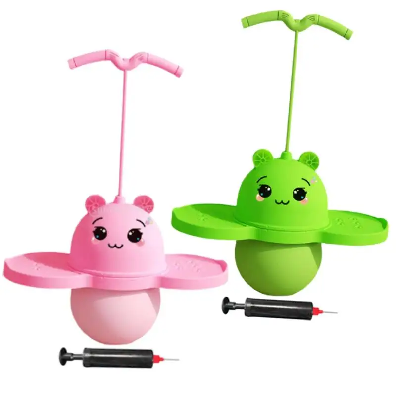 Pogo Ball Pogo Ball with Handle with Ball Pump Exercise for Kids Boys Girls