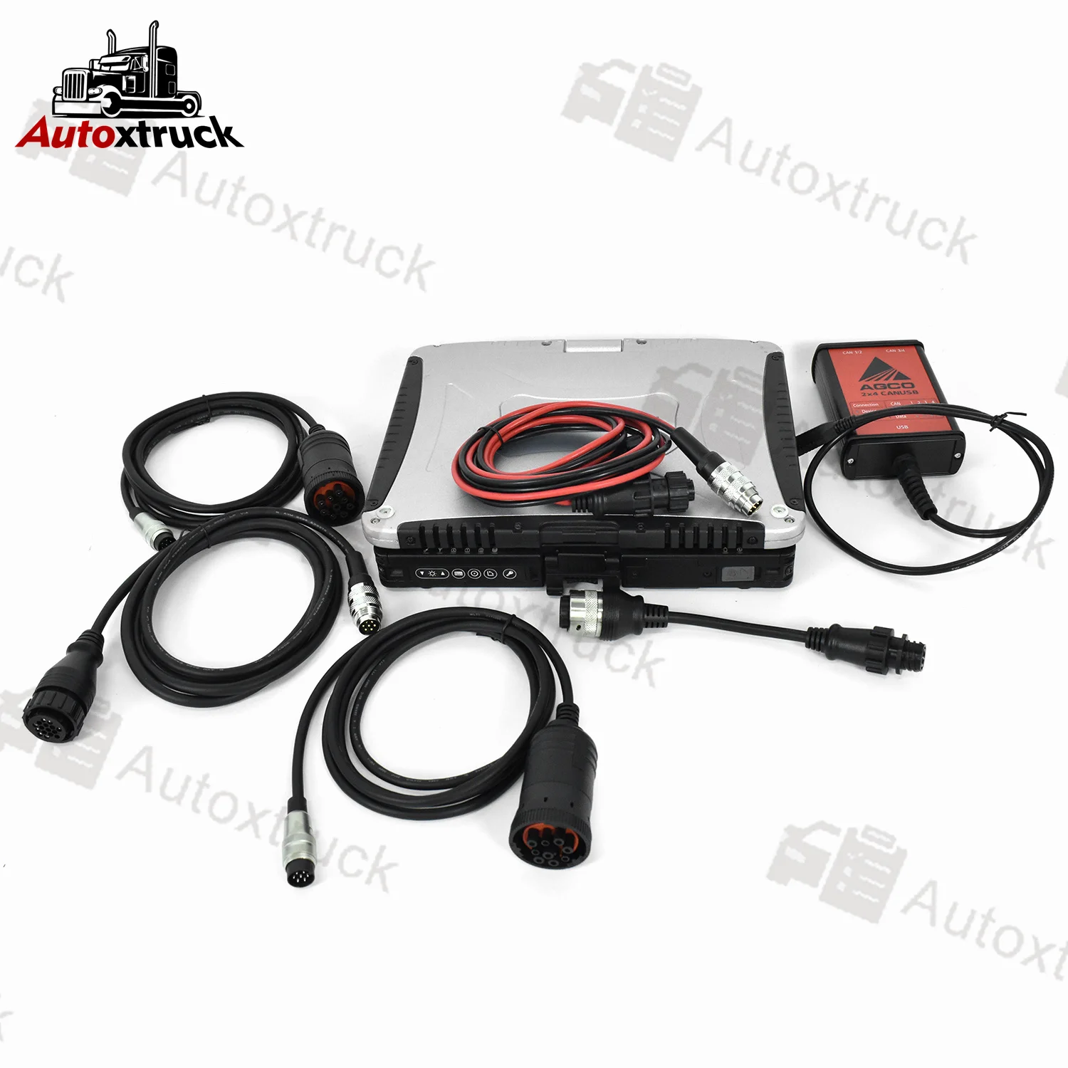 

For AGCO CANUSB EDT + CF19 Laptop Electronic Tractor Massey Ferguson FENDT OEM AGCO Diagnostic Tool Agricultural Scanner Tool