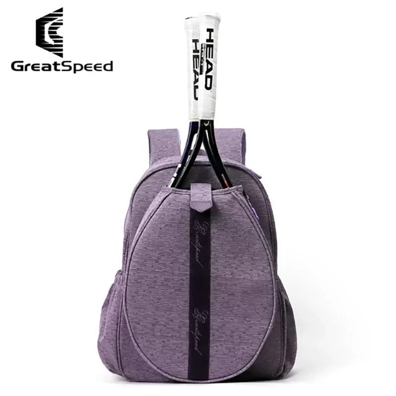 GREATSPEED Tennis Badminton Raquet Sports Bag Can Hold 2pcs Rackets Men Women Adult Shoulder Backpack 4