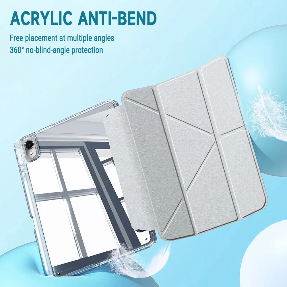 Ultra Protective Magnetic Stand Case with Pencil Slot