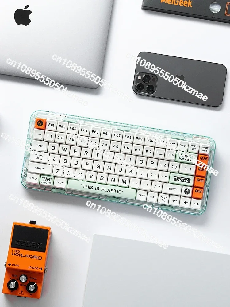 Melgeek Mojo84 Hot-swappable Mechanical Keyboard, Wireless