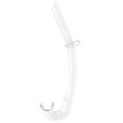 Portable Foldable Soft Silicone Snorkel (White)