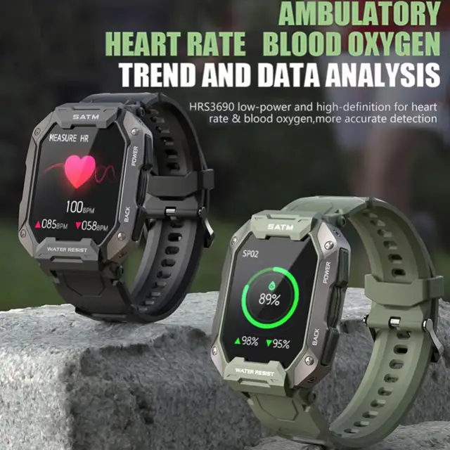 Product Review: for One plus 11 10 Pro 9 8 Pro Smart Watch Men Carbon Black Ultra Army Outdoor Heart Rate Blood Oxygen Smartwatch