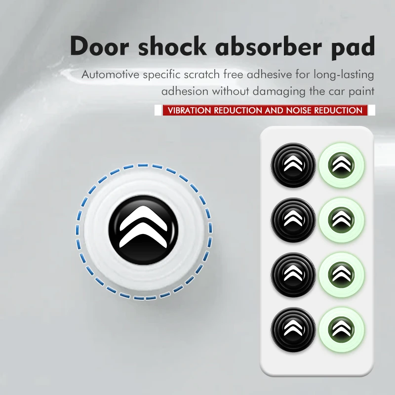 8 Pz Auto Porta Ammortizzatore Tampone Ammortizzatore Gaske Per Citroen C4 C3 C5 C1 C2 C6 Vts C4L Ds3 Ds4 Ds5 Grand Berlingo