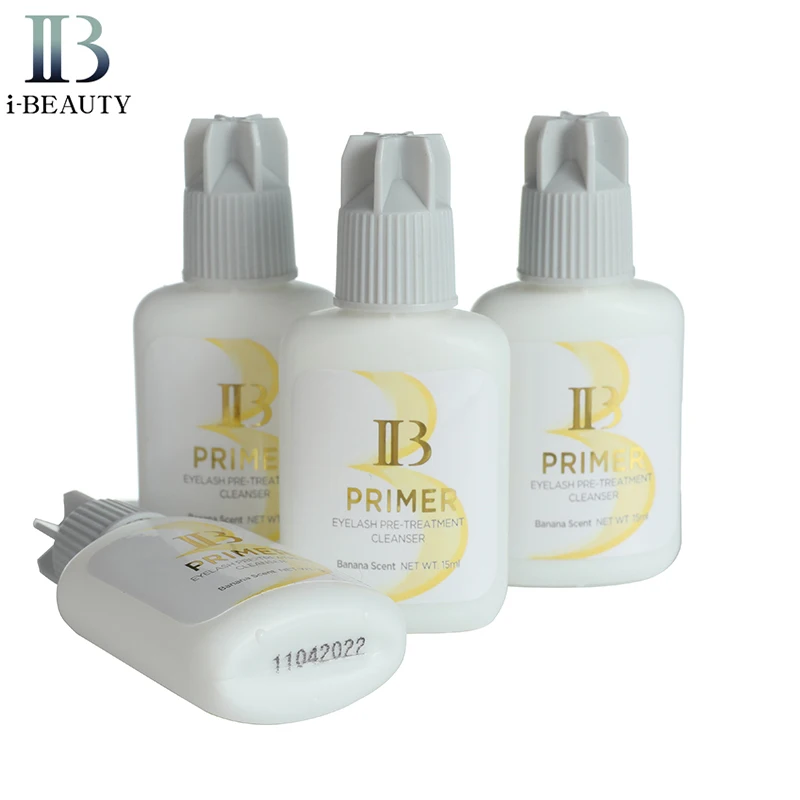 I Beauty Eyelash Extension Glue Primer Banana Scent Clear Glue Primer 15ML IB for Professional 4