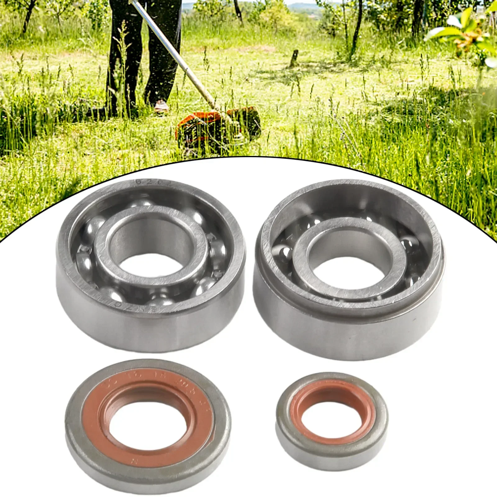 Non-Genuine Oil Seal Set For Stihl 028, BR400, BR420 - Foto 2