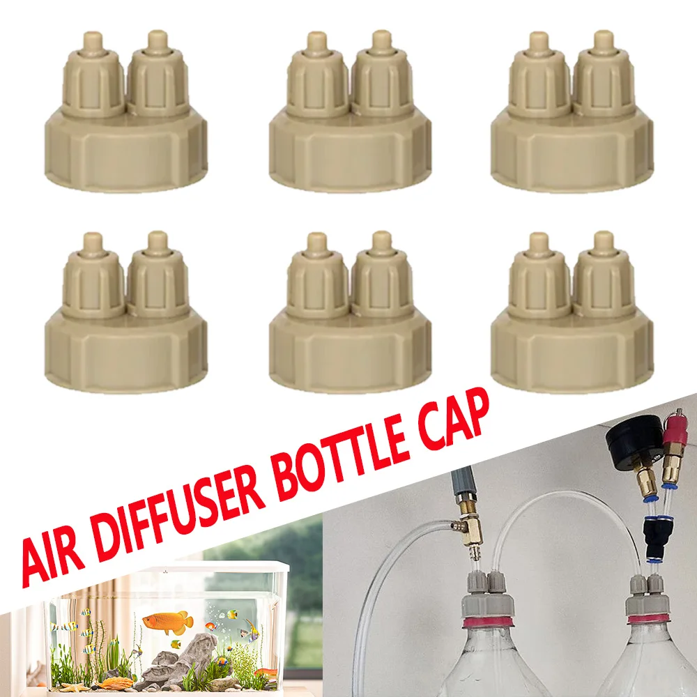 CO2 Generator Kit Aquarium CO2 System Generator Bottle Cap Fish Tank Live Plant DIY Air Diffuser Generator Tool Carbon Dioxide Reactor Instrument