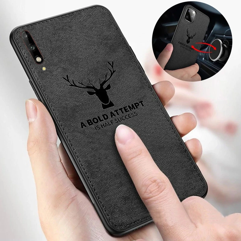 Чехол тканевый для Huawei Honor Play 9A 9C 9X 8X 8C 8A 7A 7C 6C 30 50 Pro 7X 6X Y7p Y8p Y8s Y9s | Мобильные телефоны