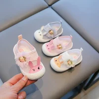 Children’s Shoes Soft Soled Sneakers Princess Shoes Anti Slip and Breathable Mesh Toddler Shoes Baby Girl Shoes