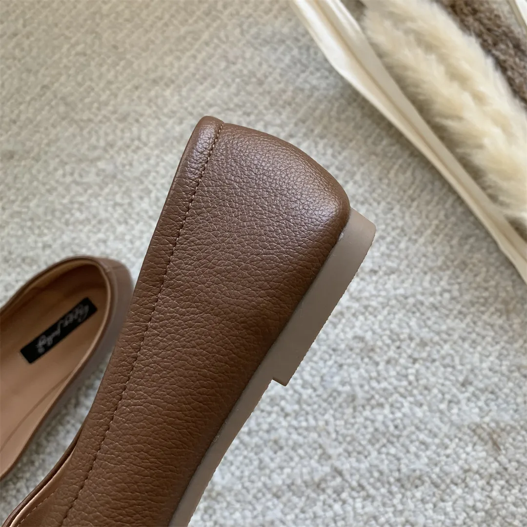 النساء الشقق تابي النينجا أحذية امرأة السيدات ستوكات الجلود مريح الشقق سبليت تو النعال لينة أسفل المتسكعون الصلبة موجز لا