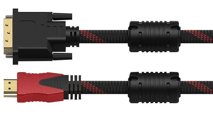 trançado com DVI 24 + 5, 1080P