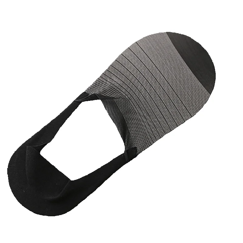 2025e Zhuji Men's Boat Summer Thin Sweat-Absorbing Breathable Sports Non-Slip Invisible Mesh Socks_voghion.com