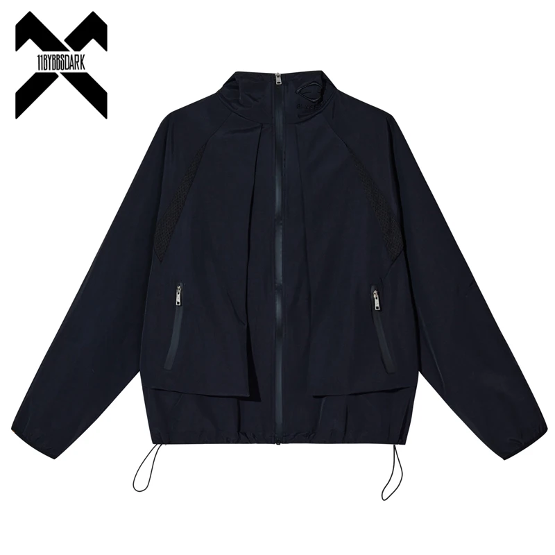 

Men Hooded Jacket Windbreaker Hip Hop Streetwear 2023 Men Casual Track Jacket Coat Harajuku Zipper Up Jacket Hoodie Unisex Y2K