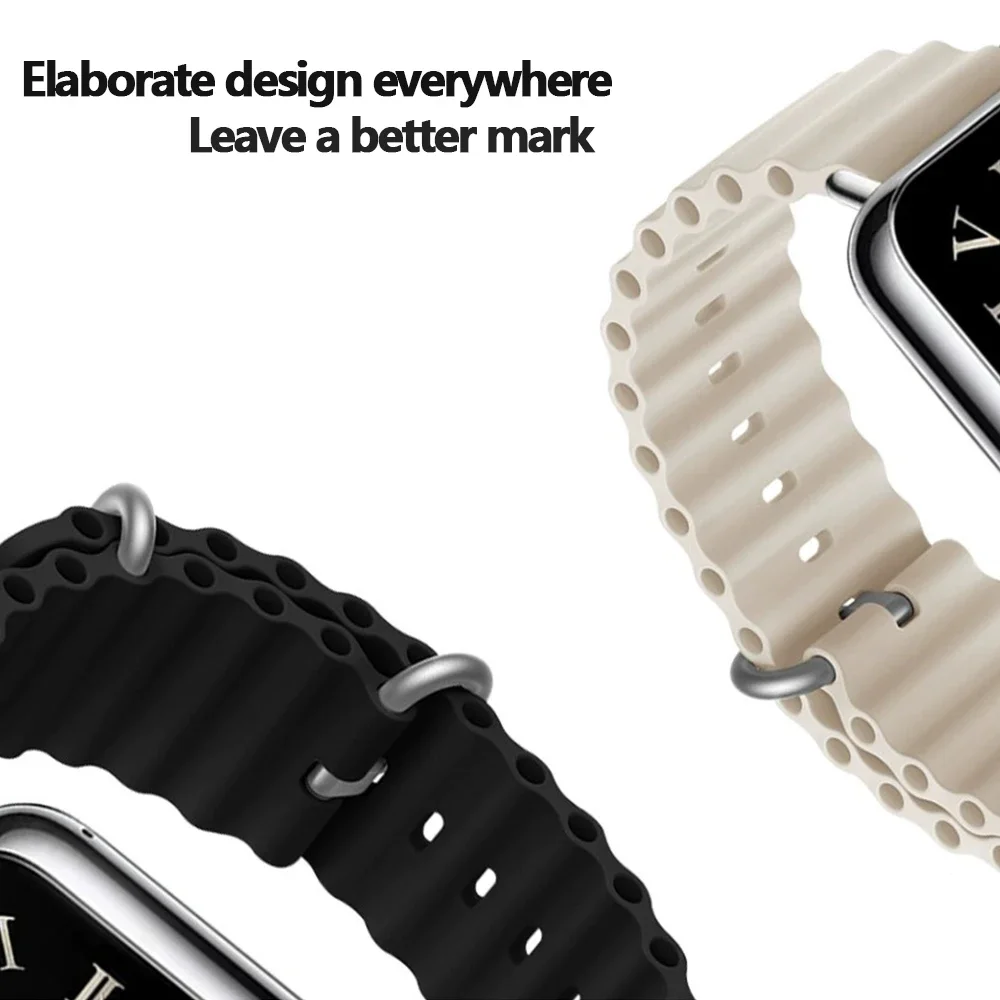Ocean Silicone Strap - Premium Replacement Wristband