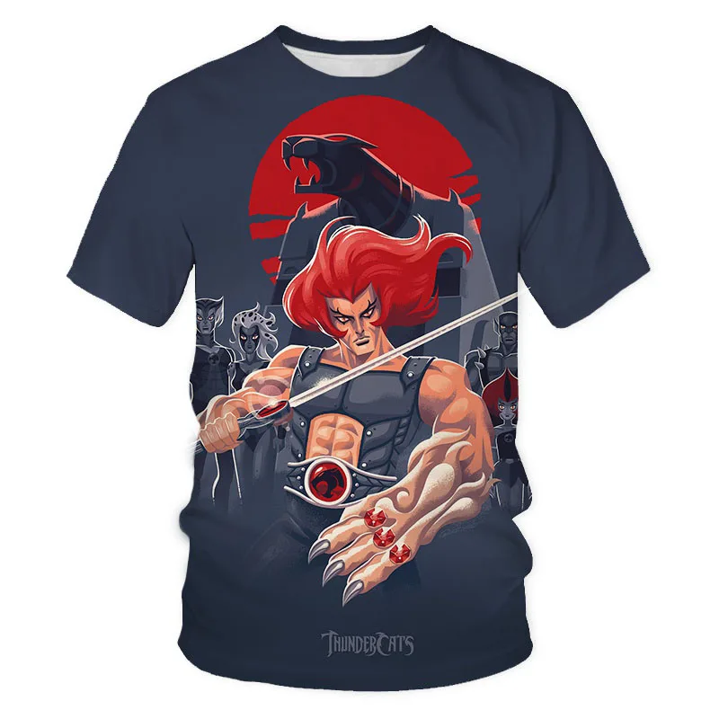Cartoon Anime 3D Print Fashion T Shirt Streetwear