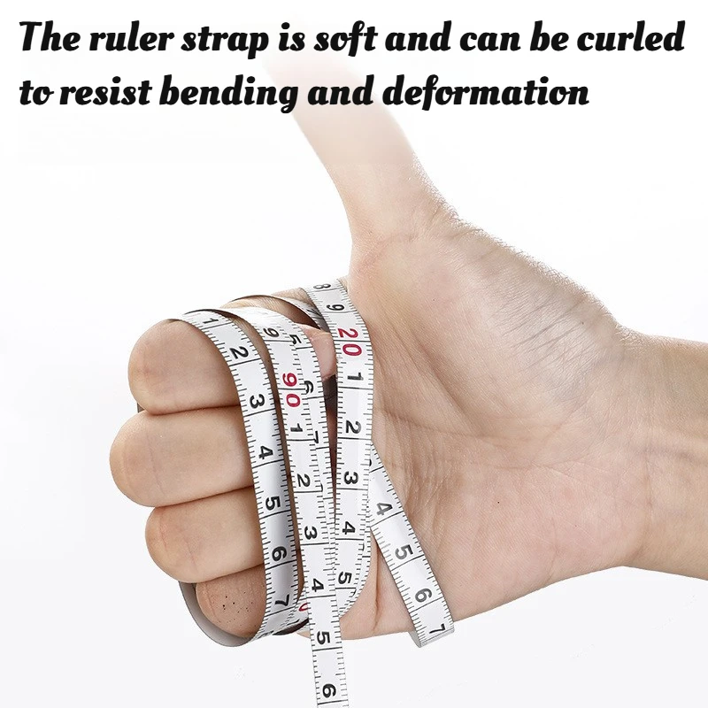 1PCS Portable Mini Keychain Tape Measure 2m Steel Tape Measure Delicate Small Steel Ruler Multipurpose Gift Ruler