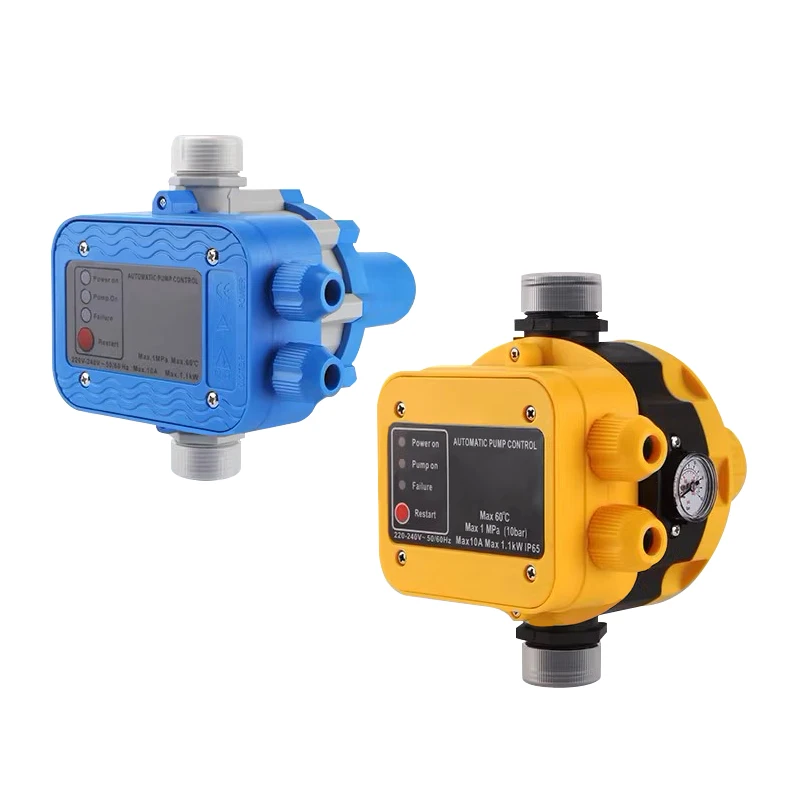 Water Pump Pressure Switch Interruptor Automático Controlado Interruptor Eletrônico Proteção contra Escassez de Água Ajustável Ip65 10a 220v 240vac