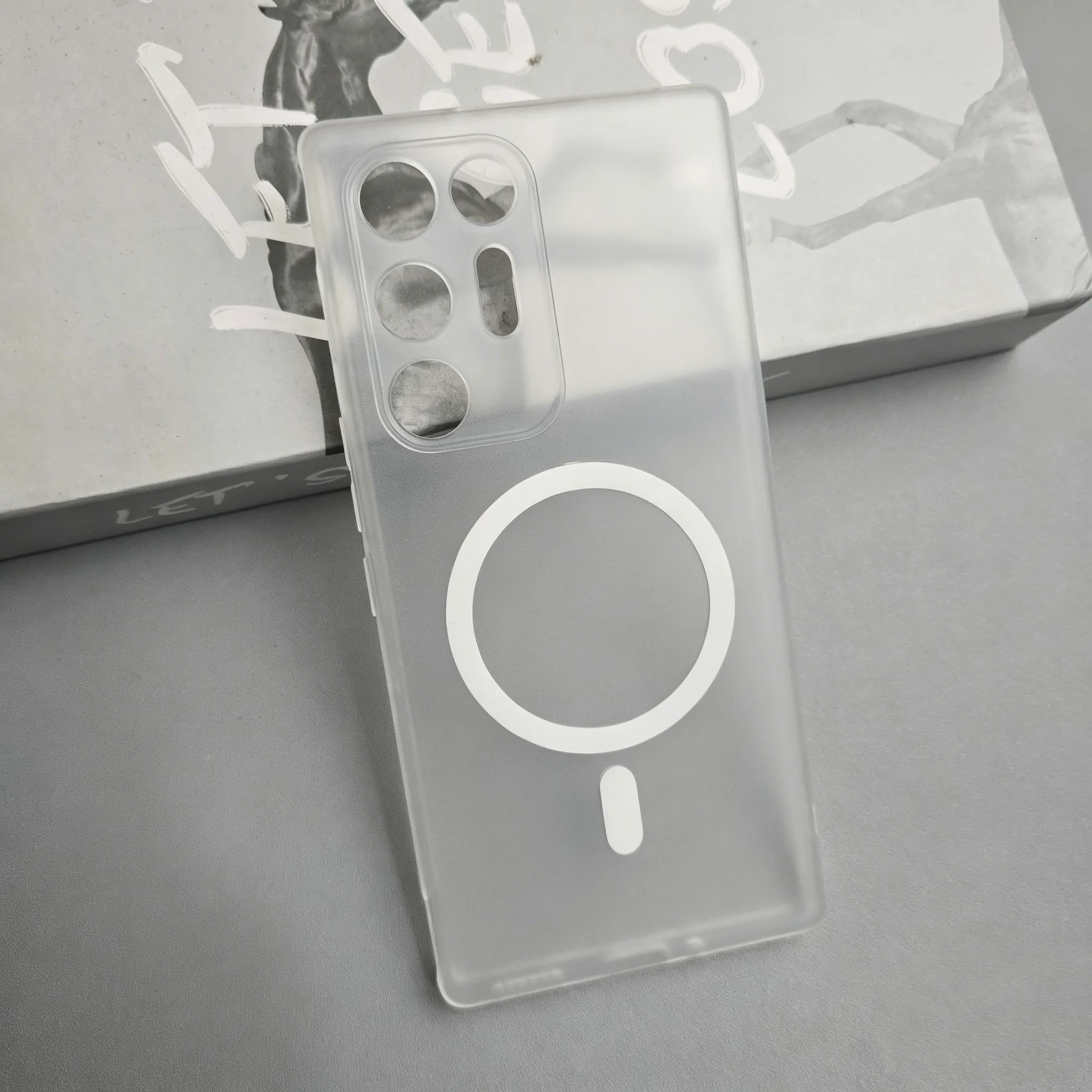 MagSafe Magnetic Wireless Charging Soft TPU Back Cover