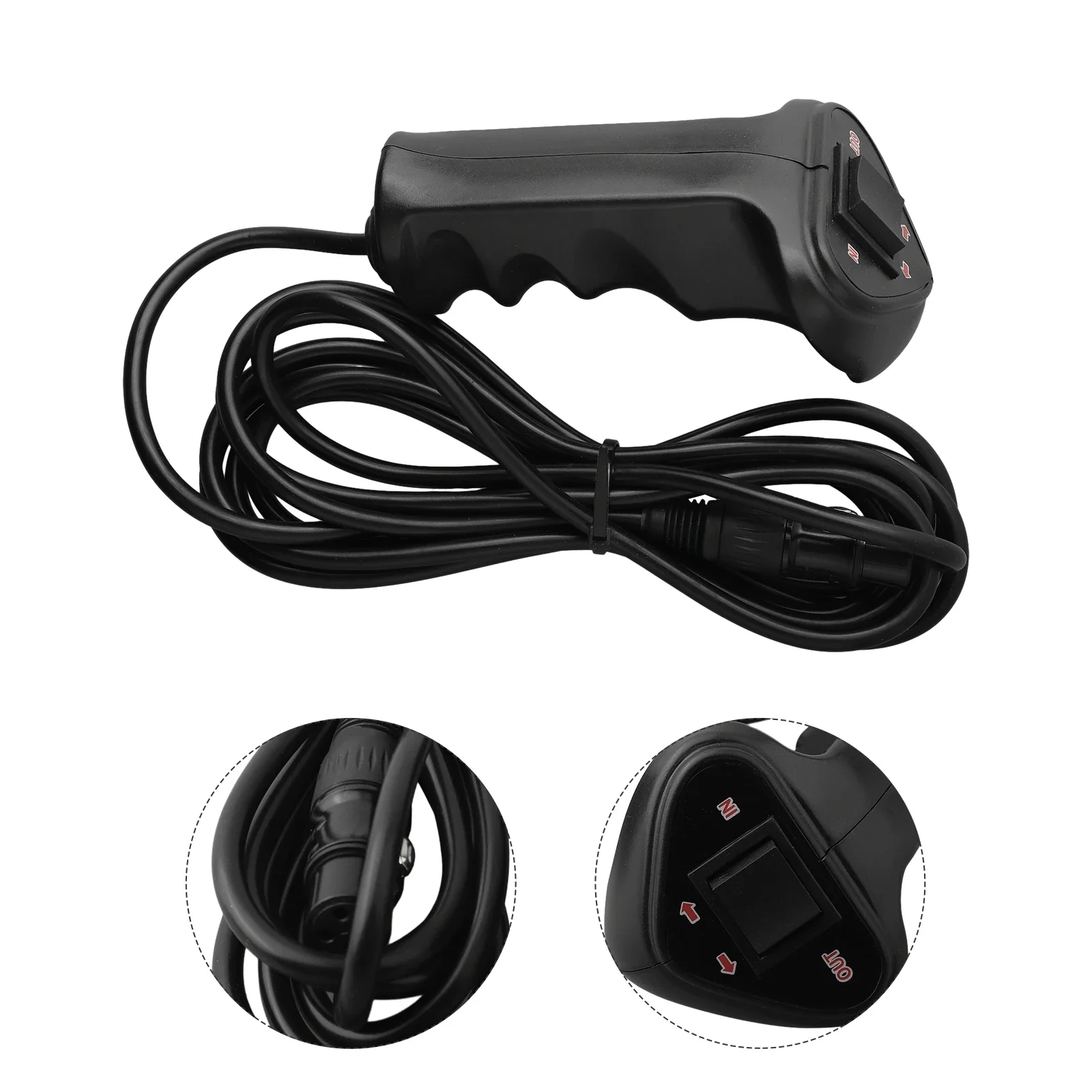 Plastic Wired Winch Controller Long Service Life Maximum Load(5000) Plastic Reliable Control Long Service Life