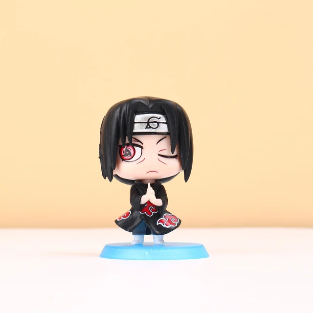 Anime Naruto Action Figure Set - Iconic Characters Desktop Ornament & Gift