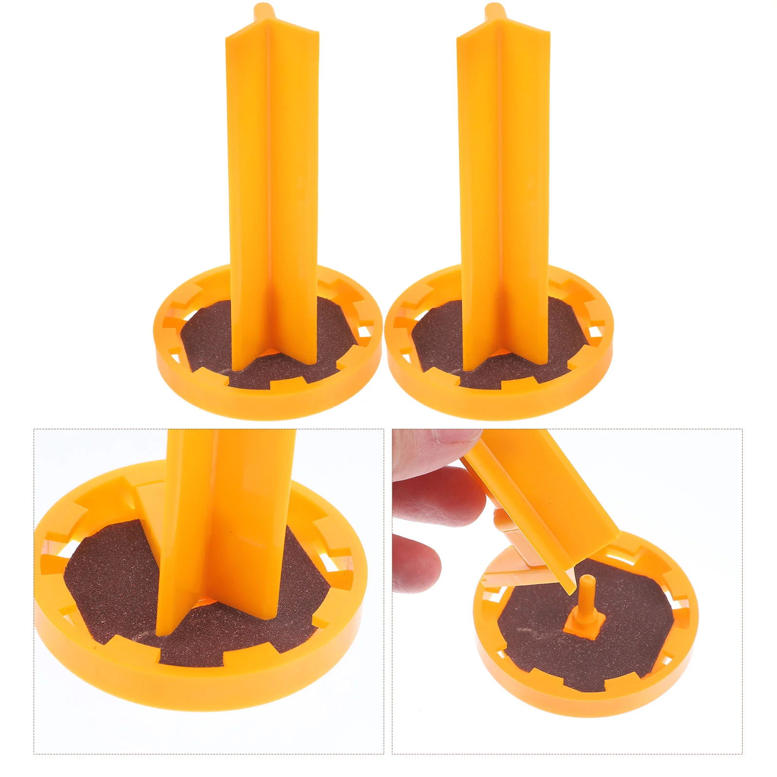 

2 Pcs Clippers Billiard Cue Pool Repair Tool Tip Plastic Trimmer Repairing