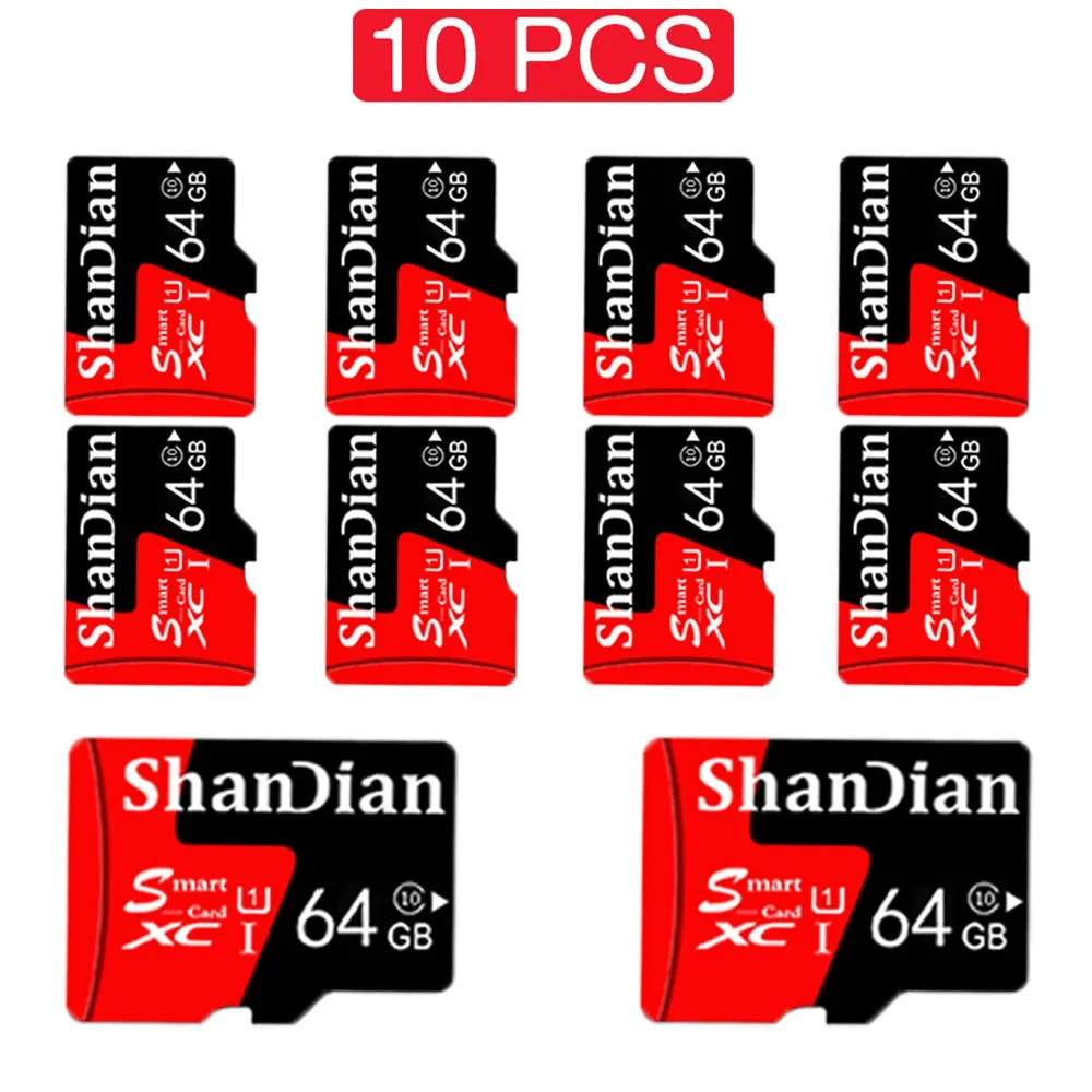 Dispositivos de Armazenamento Telefone e pc Classe 10 8gb 64gb 32gb 64gb 64gb 128gb Cartão de Memória Micro tf Alta Velocidade 10 Pcs por Lote - Imagem 6