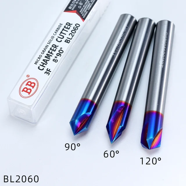 BB Chamfer Milling Cutter Carbide Corner Countersink Chamfering Mill