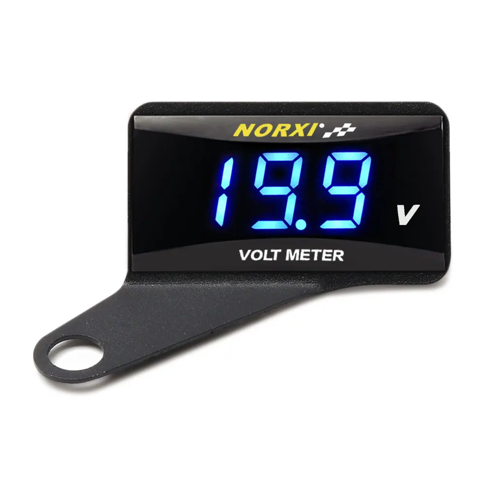 boost controller digital boost gauge LED Motorcycle Modified Voltmeter Ambient  Temperature Meter Chronograph 9‑24V - AliExpress