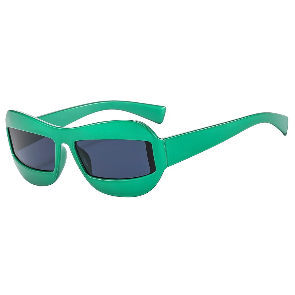 

2023 New Y2K Sports Sunglasses Women Brand Designer Punk Goggle Sun Glasses Men UV400 Shades Mirror Colorful Fashion Eyewear