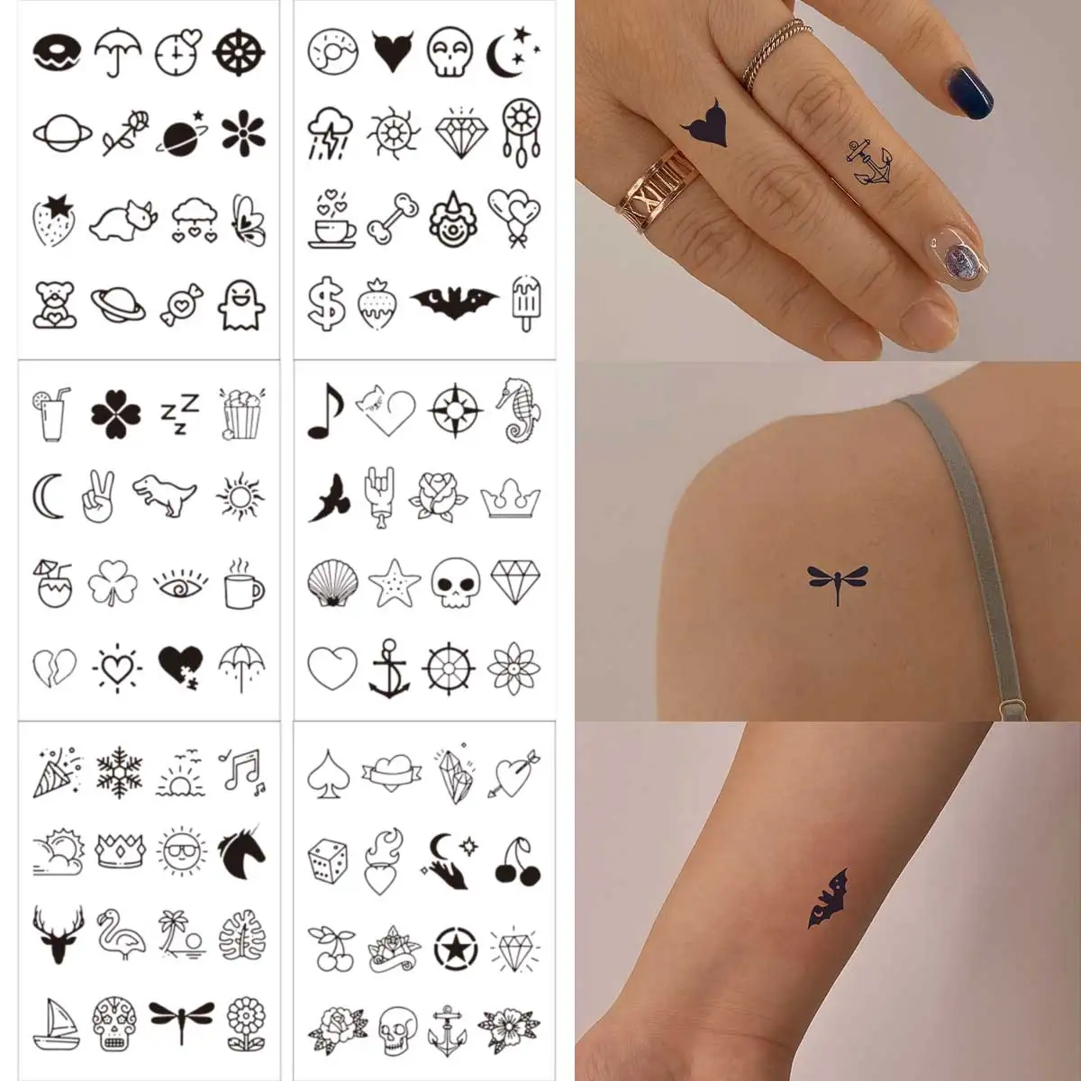 Simple Small Cute Tattoo for Girls: The Perfect Subtle Body Art for  Everyday Style, image size:1200x1200